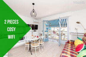 Cannes Centre près plages Cosy 5personnes